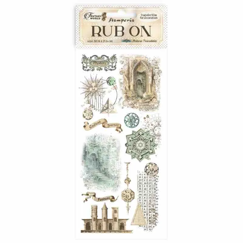 Sir Vagabond in Fantasy World Rub-Ons, Elements